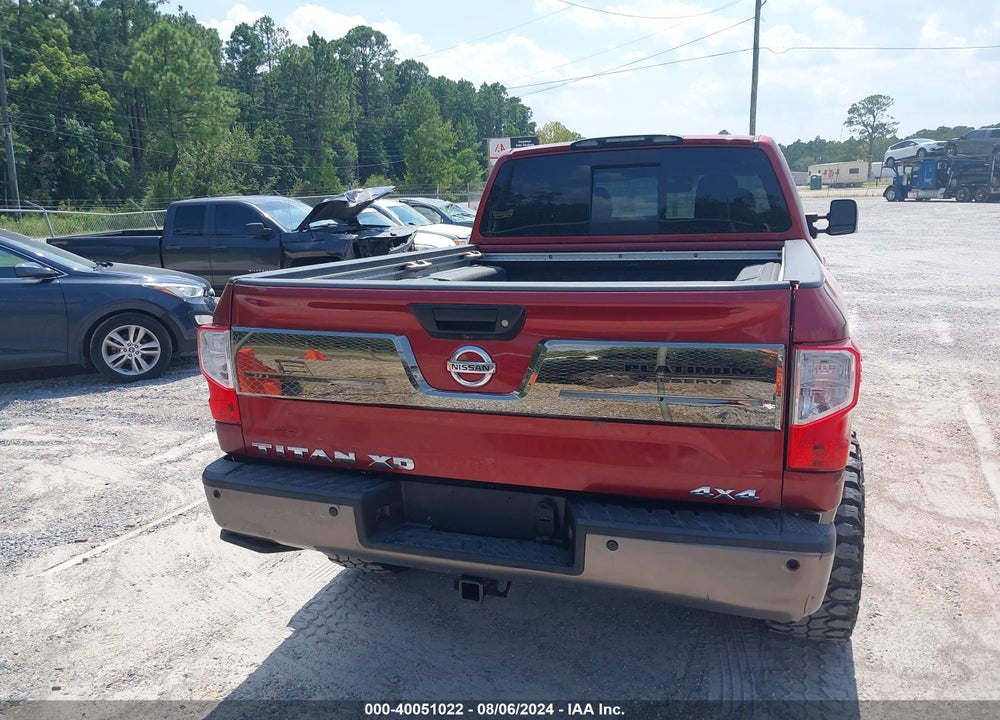 2016 NISSAN TITAN XD PLATINUM RESERVE DIESEL VIN: 1N6BA1F43GN513436