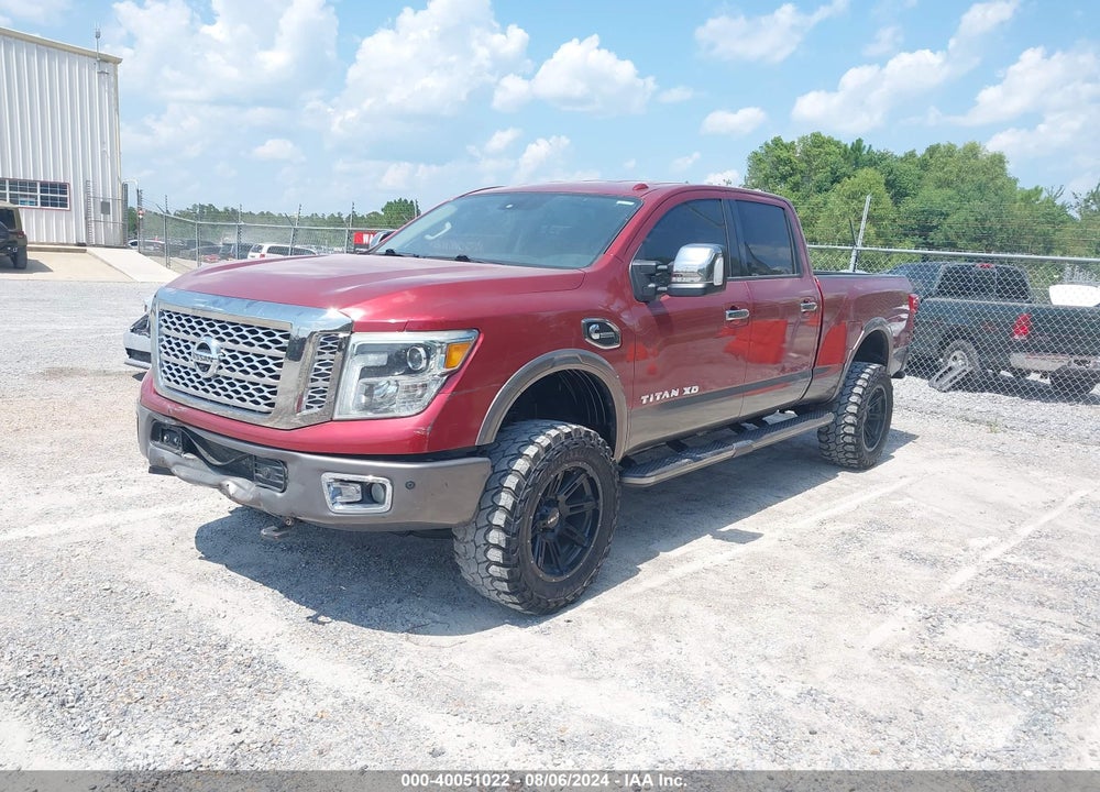 2016 NISSAN TITAN XD PLATINUM RESERVE DIESEL VIN: 1N6BA1F43GN513436