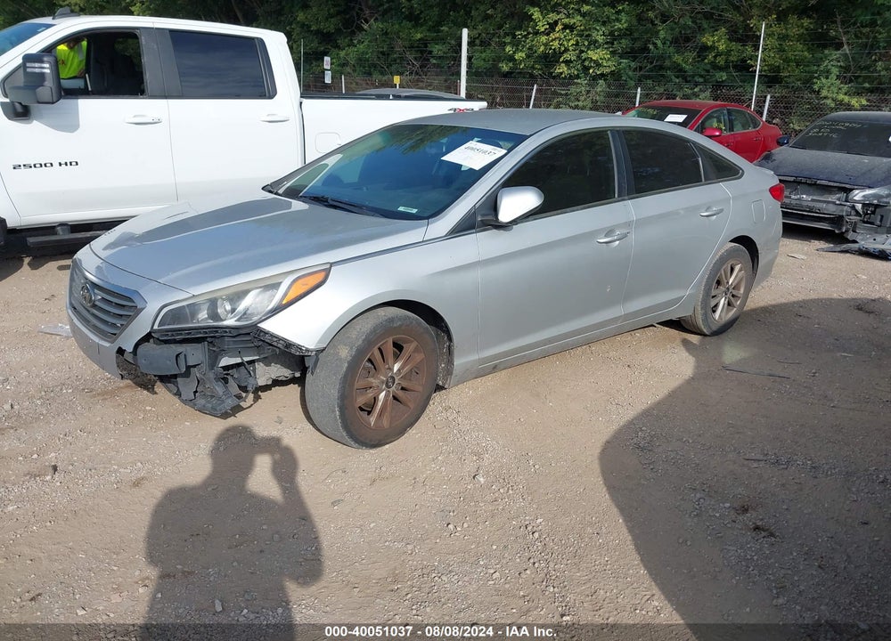 2016 HYUNDAI SONATA SE VIN: 5NPE24AF7GH265215