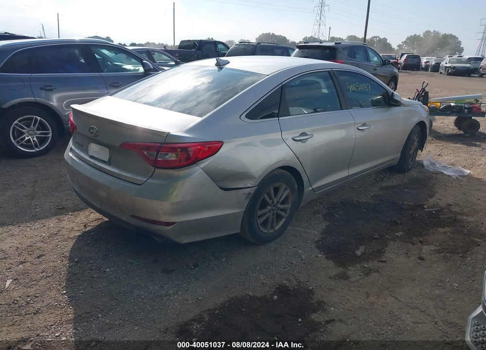2016 HYUNDAI SONATA SE VIN: 5NPE24AF7GH265215