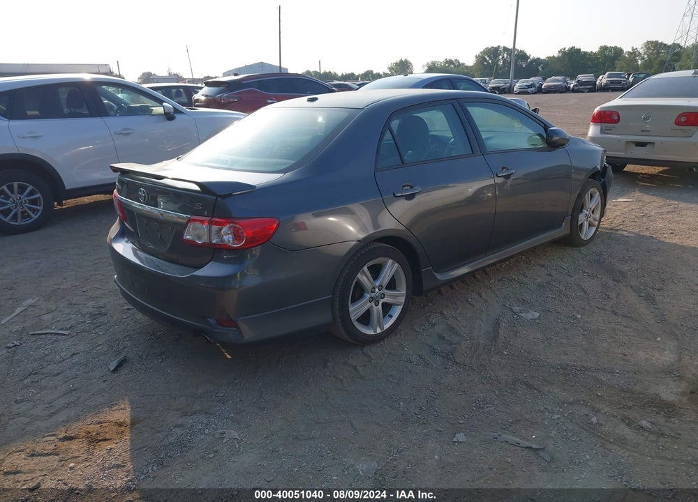 2013 TOYOTA COROLLA S VIN: 2T1BU4EE7DC953633