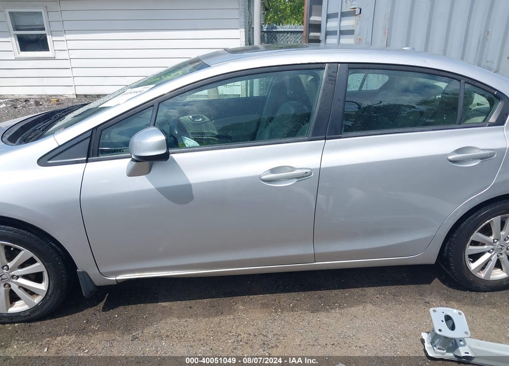 2012 HONDA CIVIC VIN: 19XFB2F96CE044182
