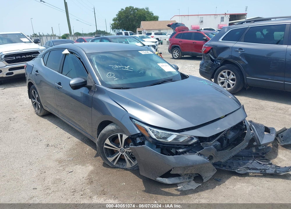 2021 NISSAN SENTRA SV XTRONIC CVT VIN: 3N1AB8CV1MY233582