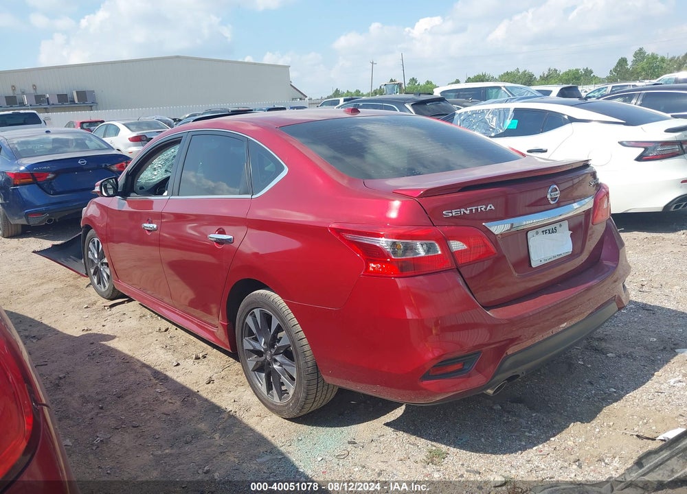 2017 NISSAN SENTRA SR TURBO VIN: 3N1CB7AP3HY364431