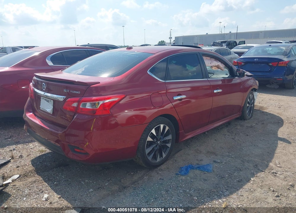 2017 NISSAN SENTRA SR TURBO VIN: 3N1CB7AP3HY364431
