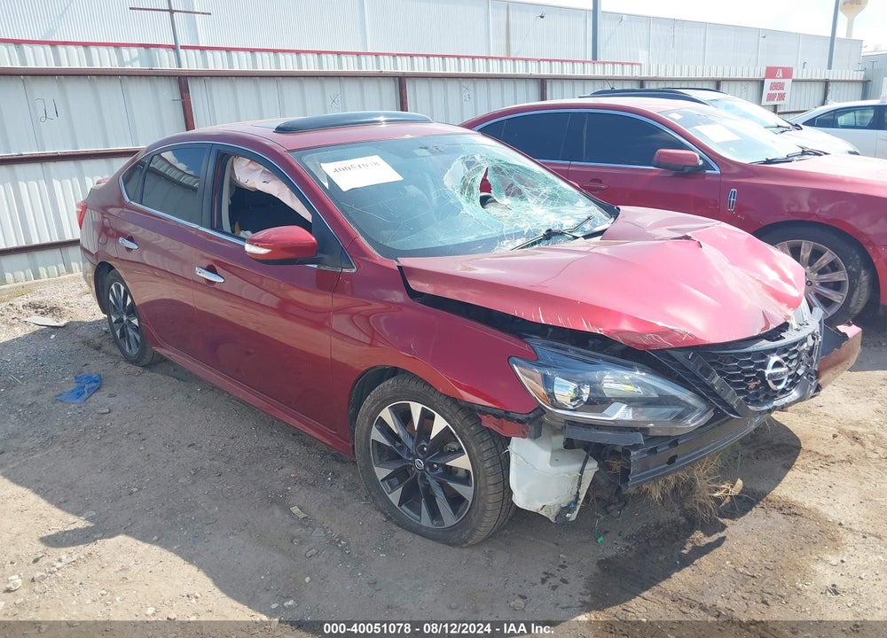 2017 NISSAN SENTRA SR TURBO VIN: 3N1CB7AP3HY364431