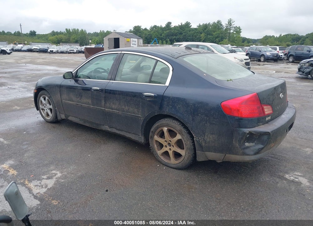 2004 INFINITI G35X VIN: JNKCV51F84M704121