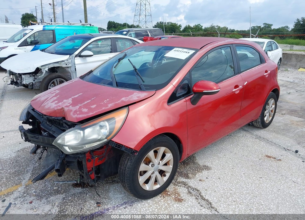 2013 KIA RIO EX VIN: KNADN5A30D6104285