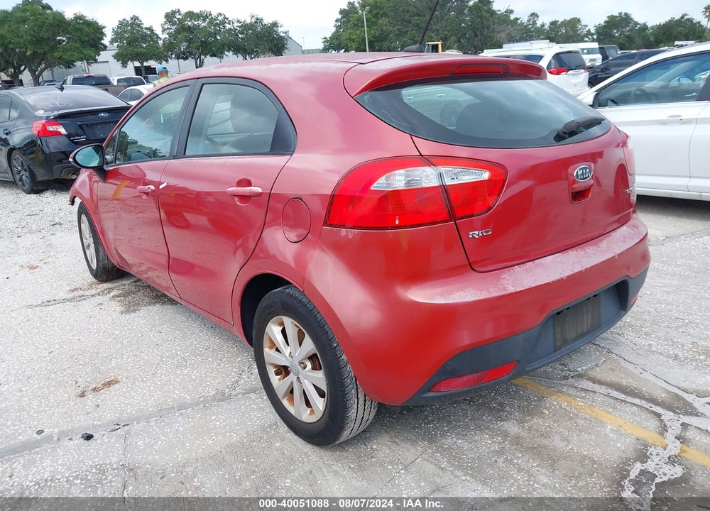 2013 KIA RIO EX VIN: KNADN5A30D6104285