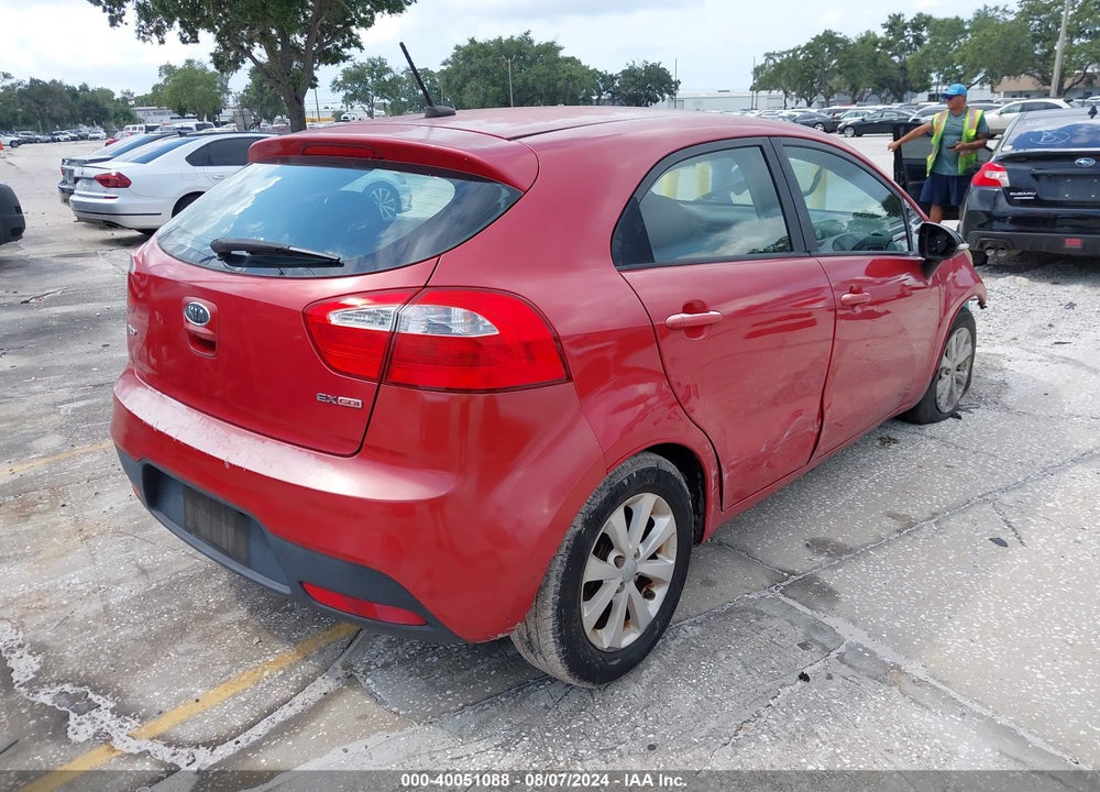 2013 KIA RIO EX VIN: KNADN5A30D6104285