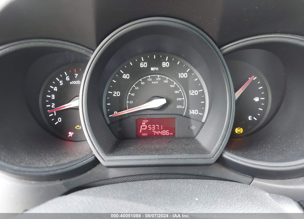 2013 KIA RIO EX VIN: KNADN5A30D6104285
