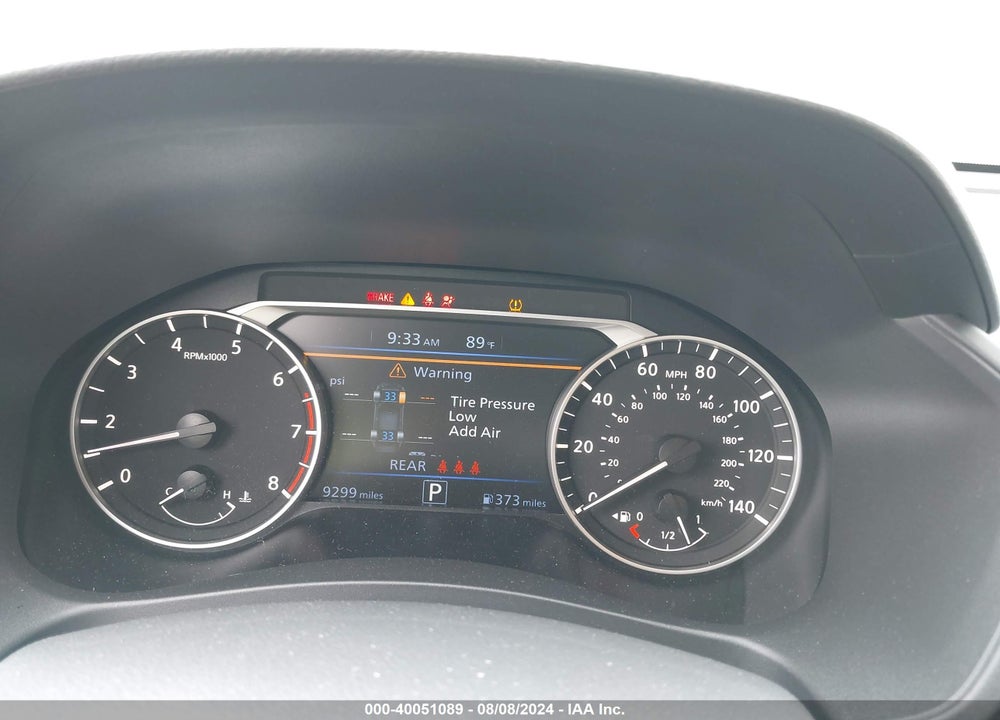 2023 NISSAN ALTIMA SV FWD VIN: 1N4BL4DV9PN380701