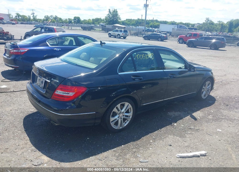 2012 MERCEDES-BENZ C 300 LUXURY 4MATIC/SPORT 4MATIC VIN: WDDGF8BB6CF916702