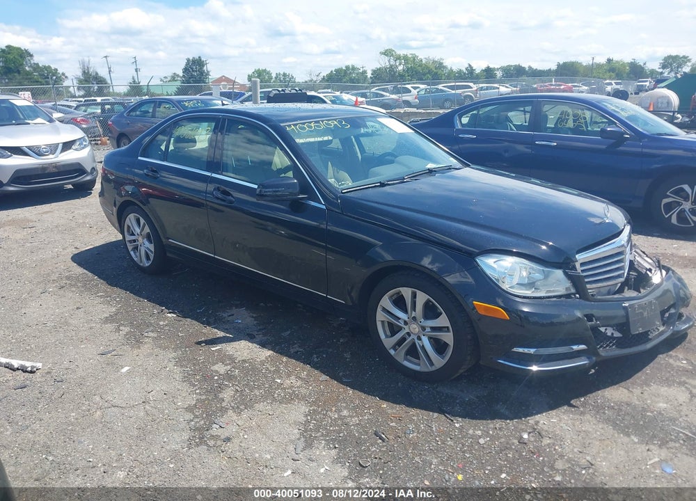 2012 MERCEDES-BENZ C 300 LUXURY 4MATIC/SPORT 4MATIC VIN: WDDGF8BB6CF916702
