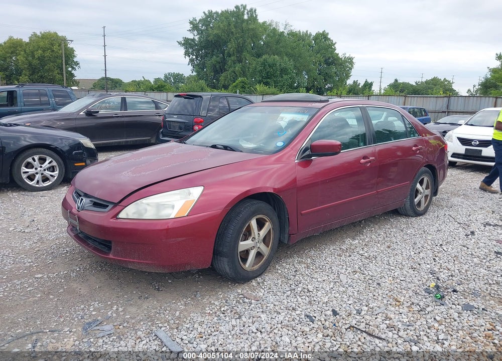 2005 HONDA ACCORD 2.4 EX VIN: 1HGCM56765A043022