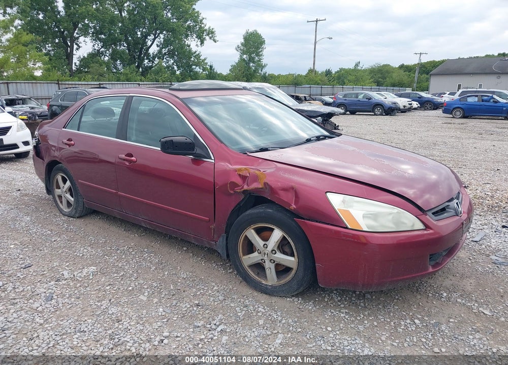 2005 HONDA ACCORD 2.4 EX VIN: 1HGCM56765A043022