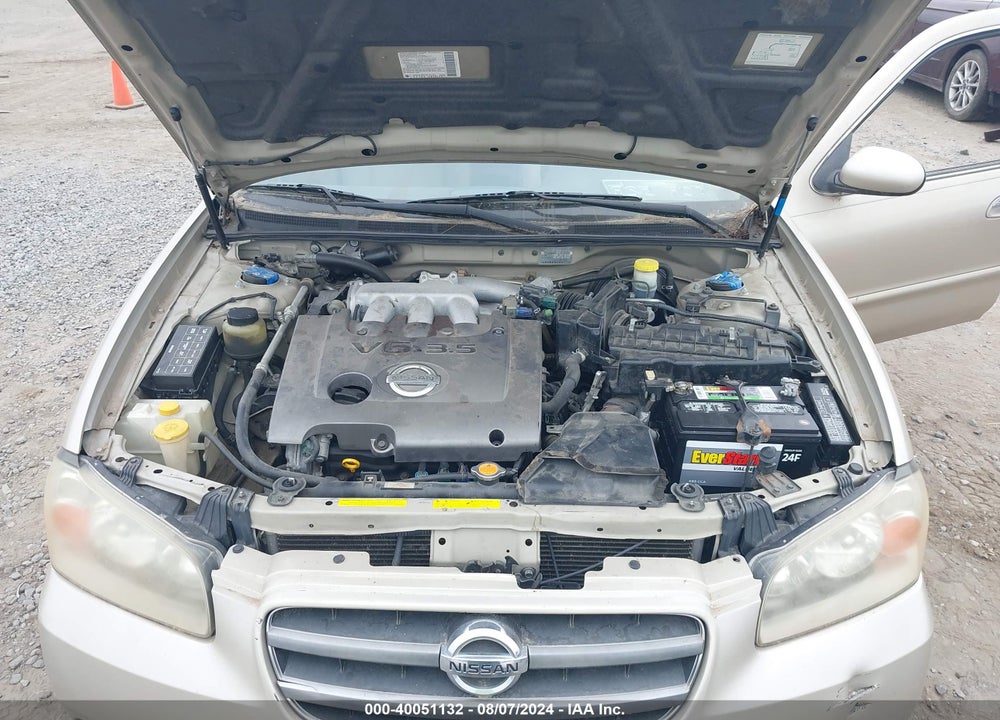 2002 NISSAN MAXIMA GLE VIN: JN1DA31D02T444937