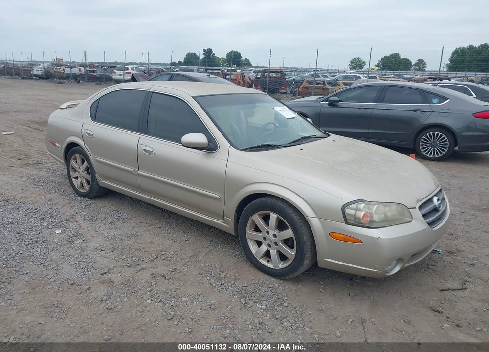 2002 NISSAN MAXIMA GLE VIN: JN1DA31D02T444937