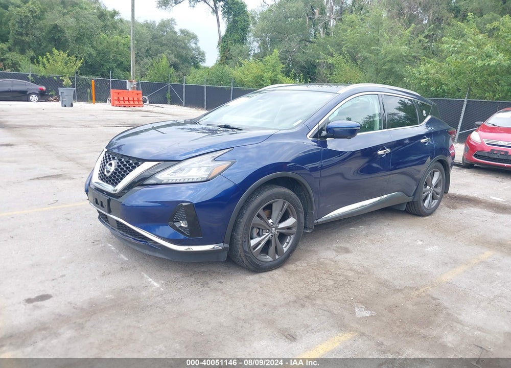 2019 NISSAN MURANO PLATINUM VIN: 5N1AZ2MS8KN110068