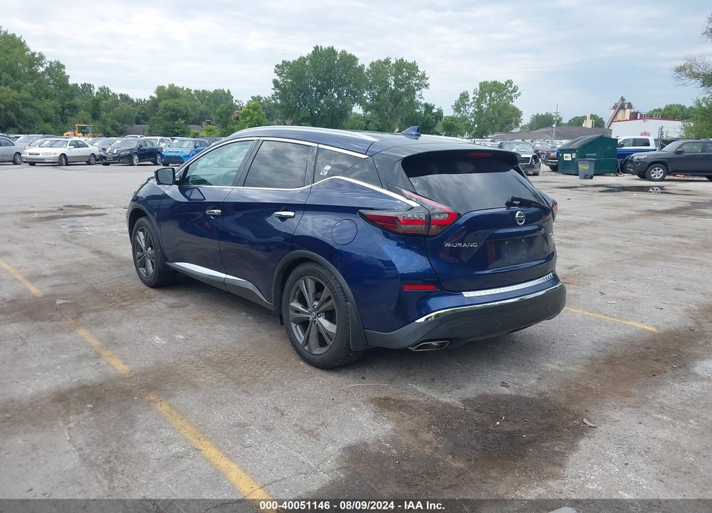 2019 NISSAN MURANO PLATINUM VIN: 5N1AZ2MS8KN110068