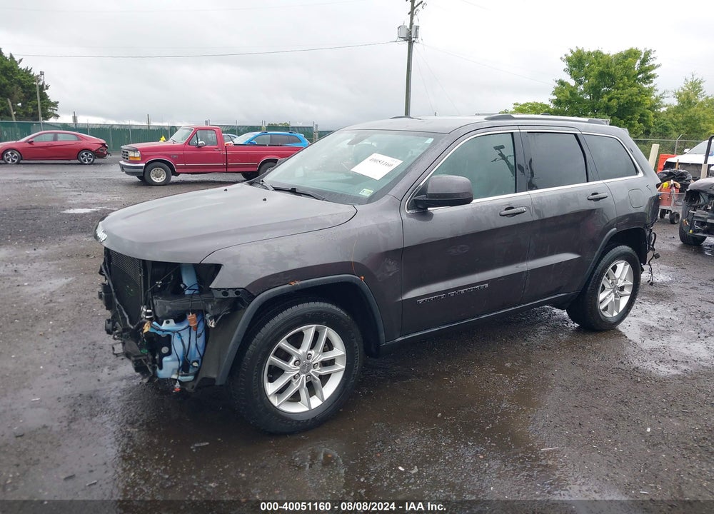 2017 JEEP GRAND CHEROKEE LAREDO 4X4 VIN: 1C4RJFAG0HC853463
