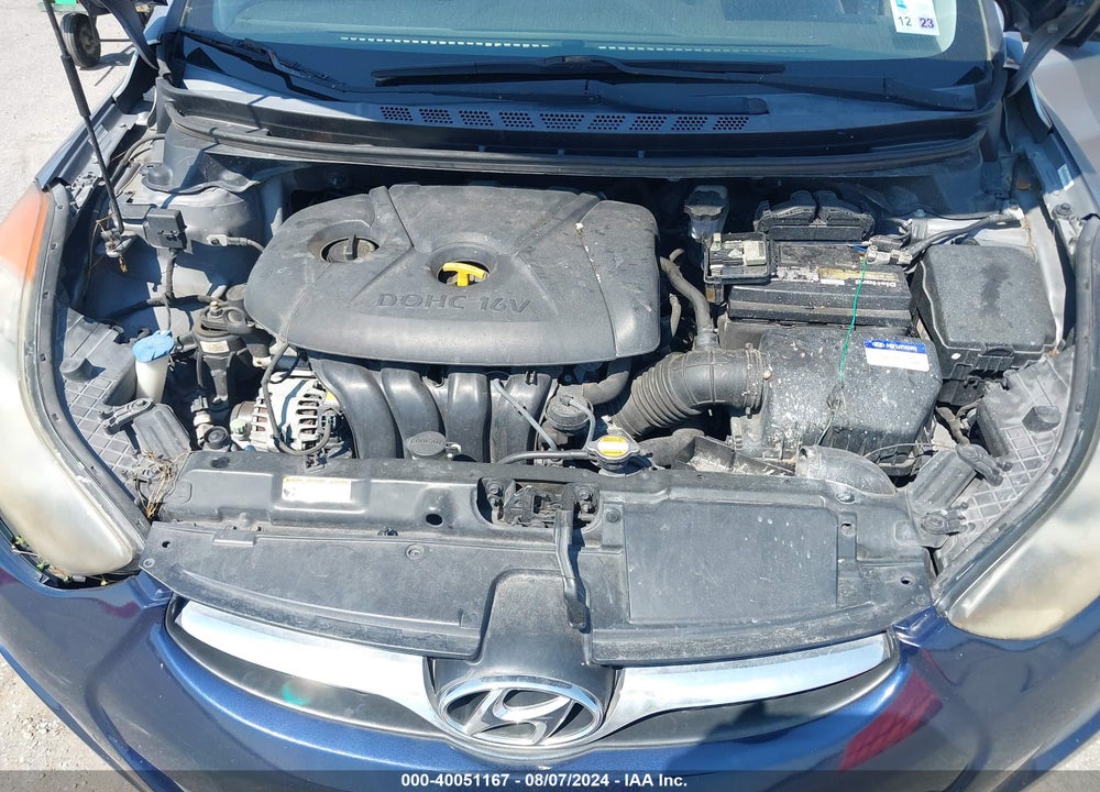2013 HYUNDAI ELANTRA GLS VIN: KMHDH4AE2DU497767
