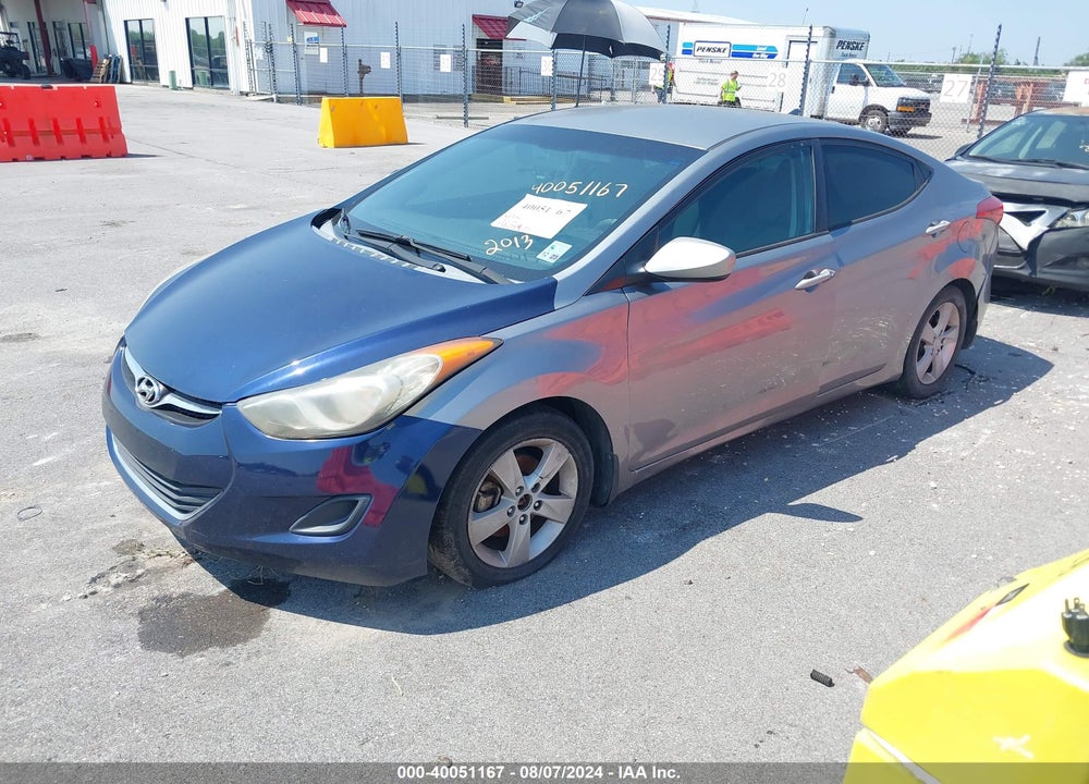 2013 HYUNDAI ELANTRA GLS VIN: KMHDH4AE2DU497767