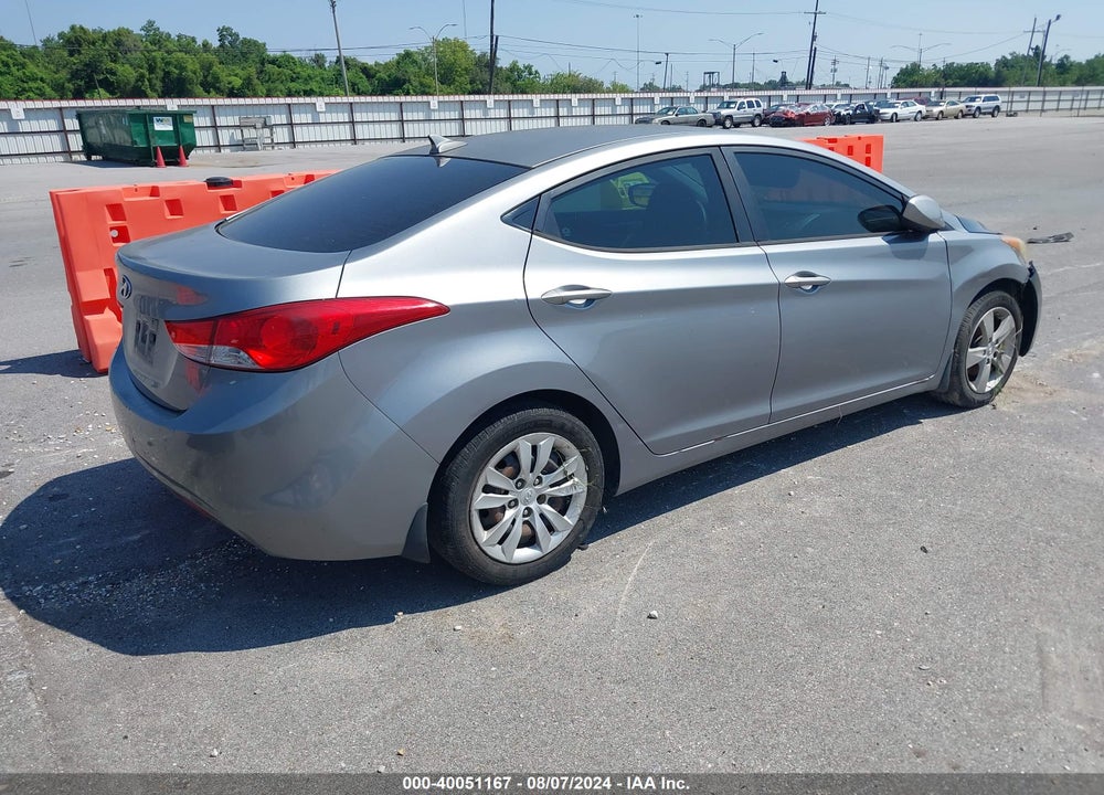 2013 HYUNDAI ELANTRA GLS VIN: KMHDH4AE2DU497767