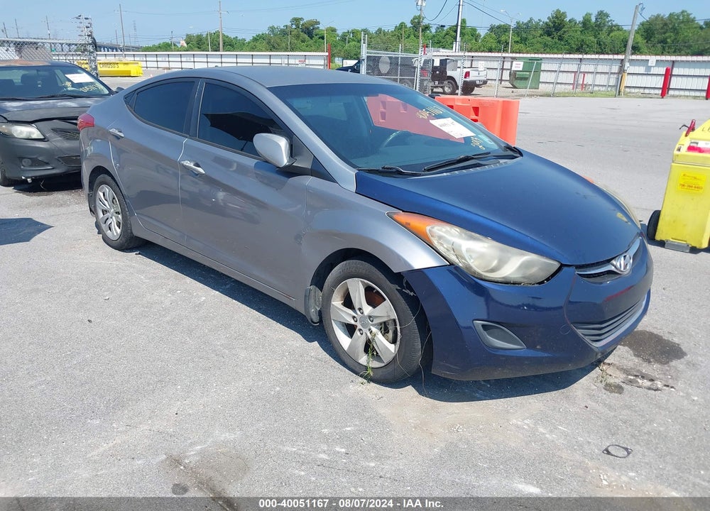 2013 HYUNDAI ELANTRA GLS VIN: KMHDH4AE2DU497767