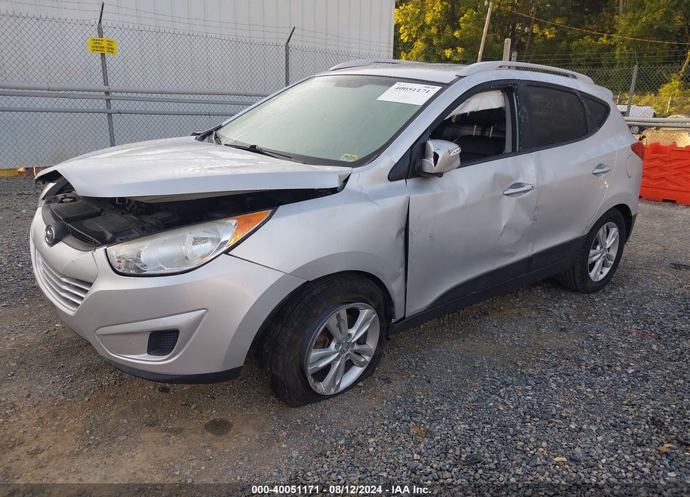 2012 HYUNDAI TUCSON GLS VIN: KM8JU3AC1CU487057