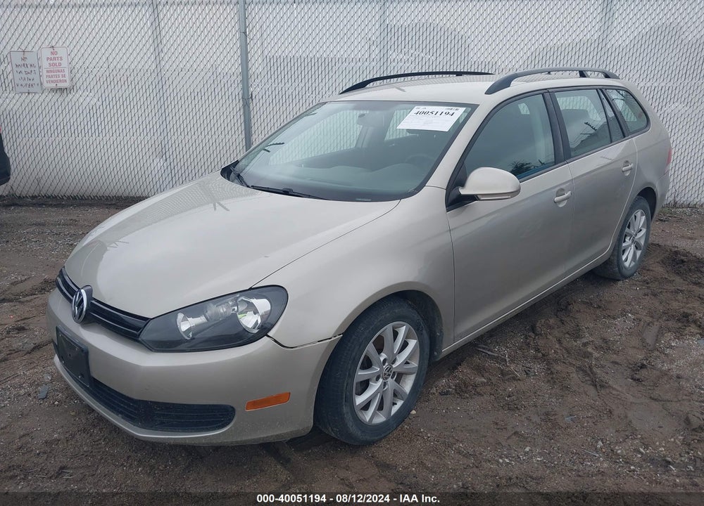 2013 VOLKSWAGEN JETTA SPORTWAGEN 2.5L S VIN: 3VWPP7AJ7DM664208