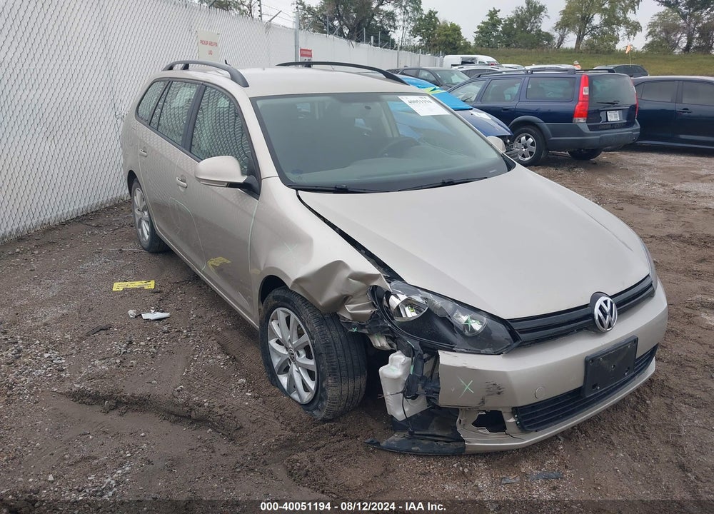 2013 VOLKSWAGEN JETTA SPORTWAGEN 2.5L S VIN: 3VWPP7AJ7DM664208