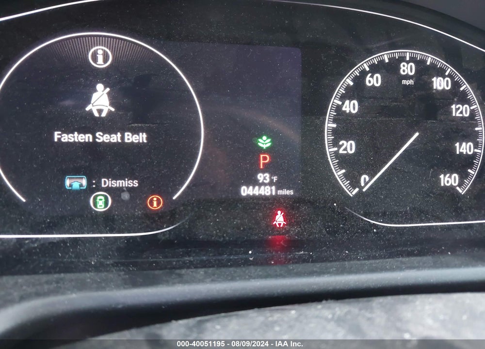 2019 HONDA ACCORD SPORT VIN: 1HGCV1F39KA142710