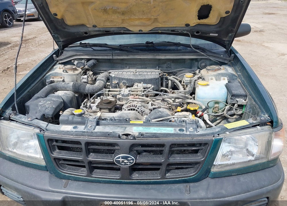 2000 SUBARU FORESTER VIN: JF1SF6353YG718328