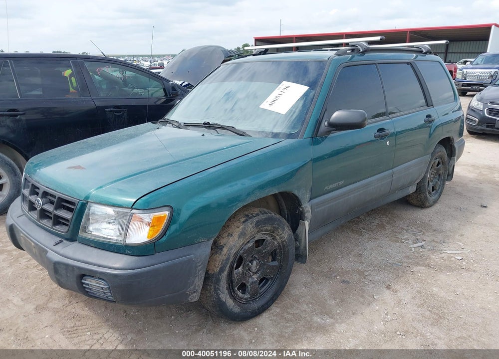 2000 SUBARU FORESTER VIN: JF1SF6353YG718328