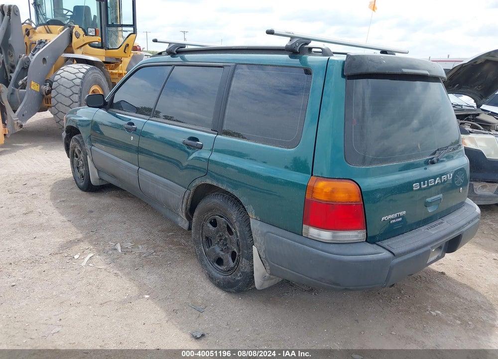 2000 SUBARU FORESTER VIN: JF1SF6353YG718328