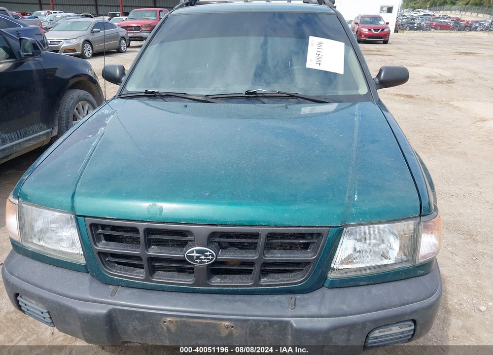 2000 SUBARU FORESTER VIN: JF1SF6353YG718328