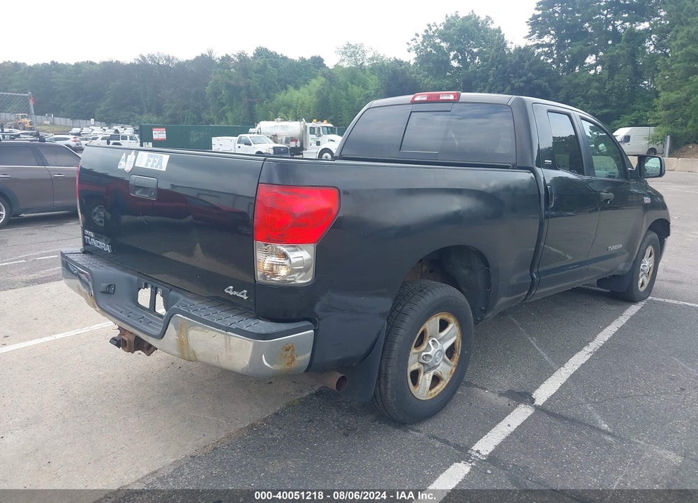 2007 TOYOTA TUNDRA SR5 5.7L V8 VIN: 5TBBV54107S457286