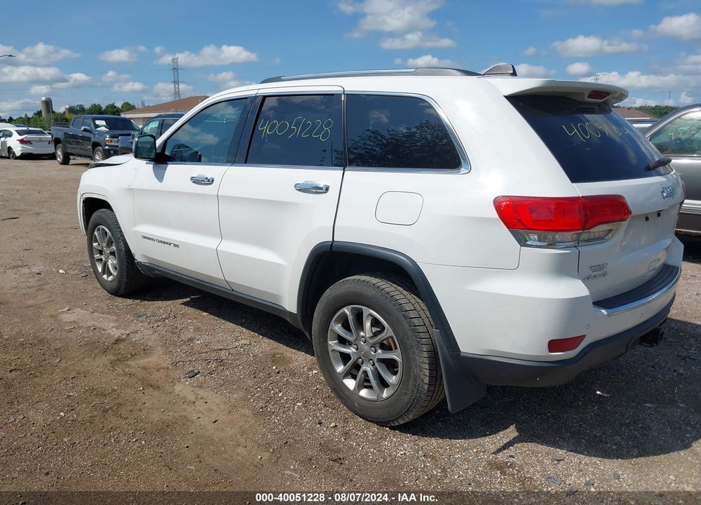 2015 JEEP GRAND CHEROKEE LIMITED VIN: 1C4RJFBG0FC881906