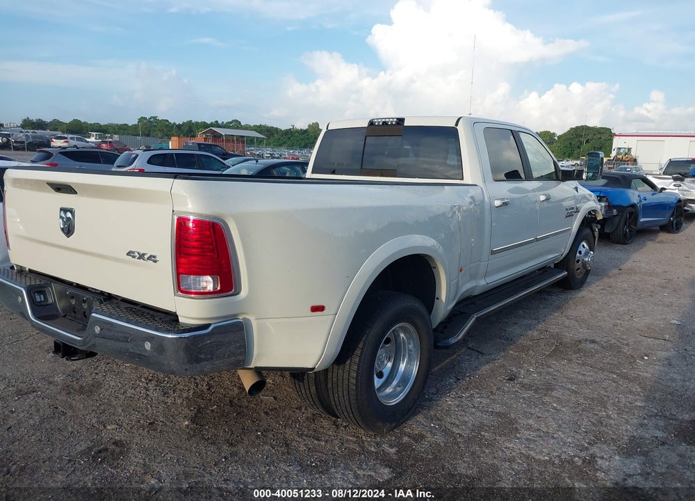 2018 RAM 3500 LAIE  4X4 8' BOX VIN: 3C63RRJL8JG200984