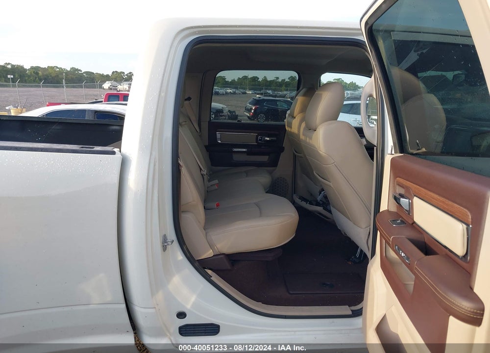 2018 RAM 3500 LAIE  4X4 8' BOX VIN: 3C63RRJL8JG200984