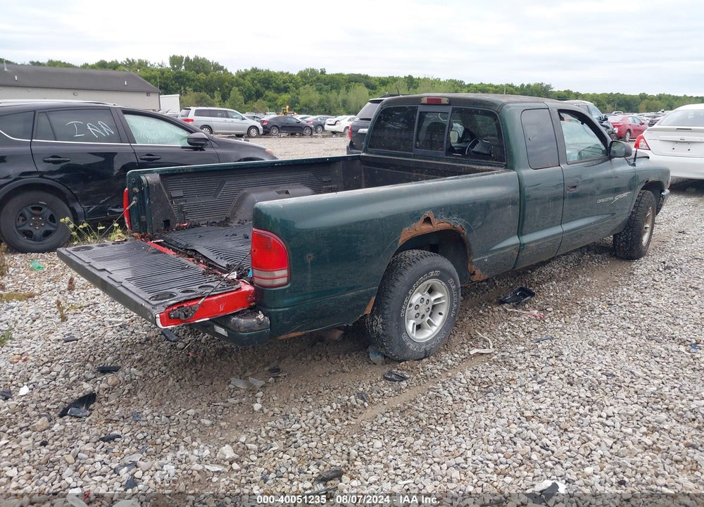 2000 DODGE DAKOTA SLT/SPORT VIN: 1B7GL22X0YS549547