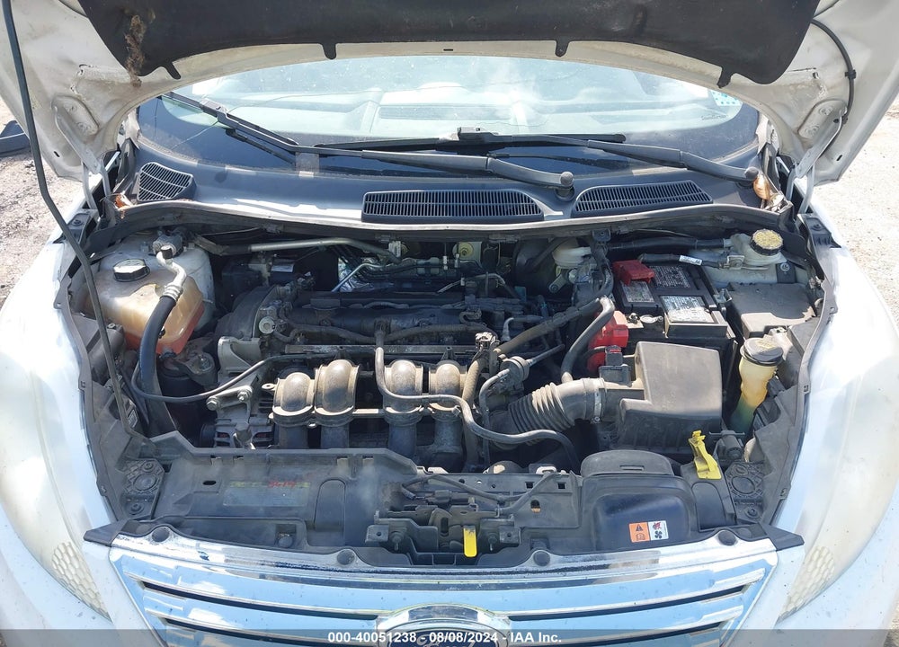 2011 FORD FIESTA VIN: 3FADP4BJ7BM121348