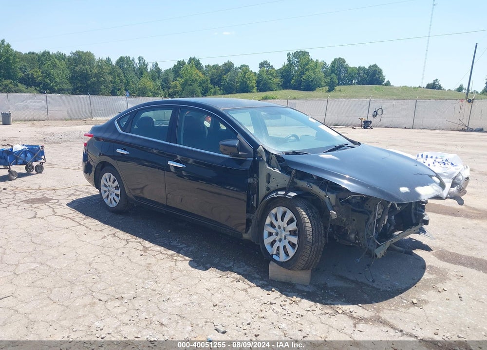 2014 NISSAN SENTRA S VIN: 3N1AB7AP6EL685136