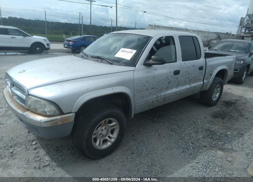 2002 DODGE DAKOTA SLT VIN: 1B7HG48N42S533658