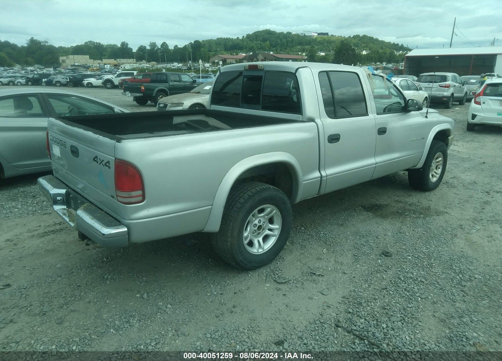 2002 DODGE DAKOTA SLT VIN: 1B7HG48N42S533658