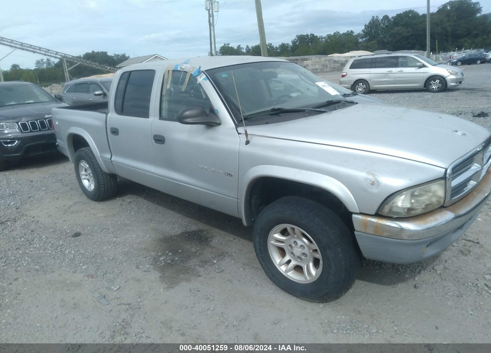 2002 DODGE DAKOTA SLT VIN: 1B7HG48N42S533658