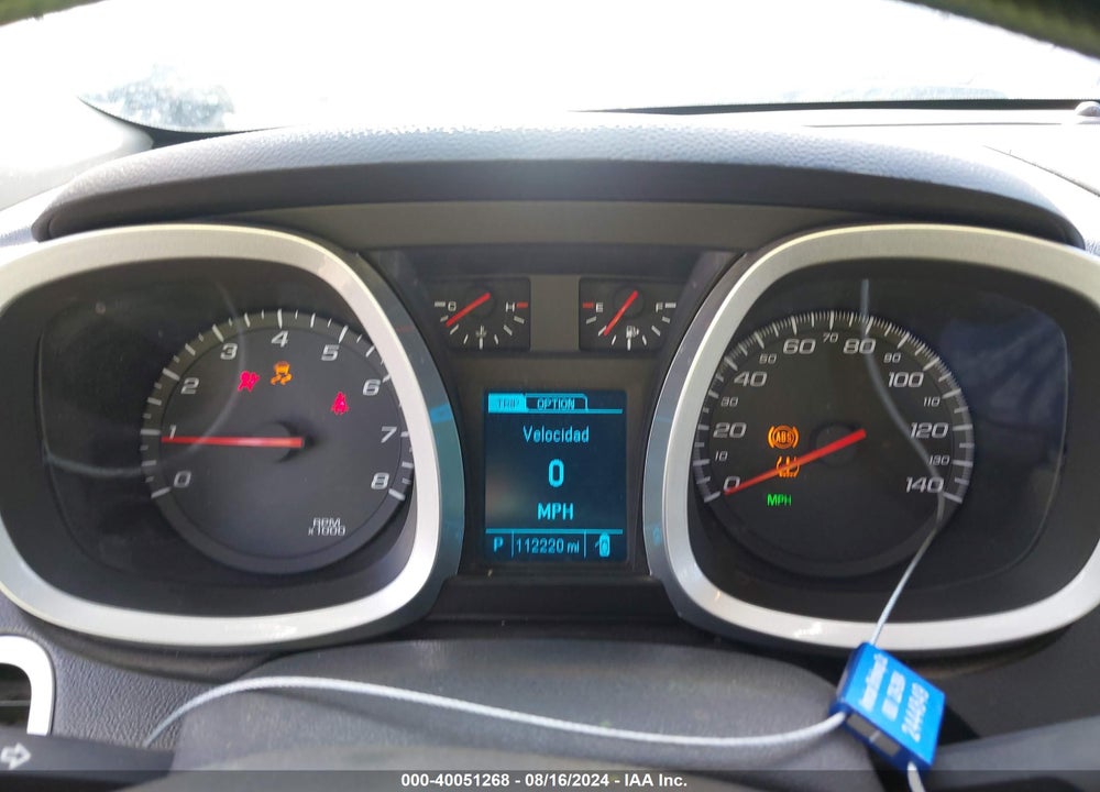 2016 CHEVROLET EQUINOX LT VIN: 1GNALCEK2GZ107913