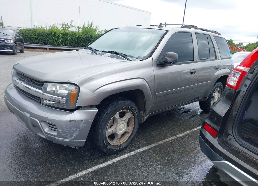 2007 CHEVROLET TRAILBLAZER LS VIN: 1GNDS13SX72233419