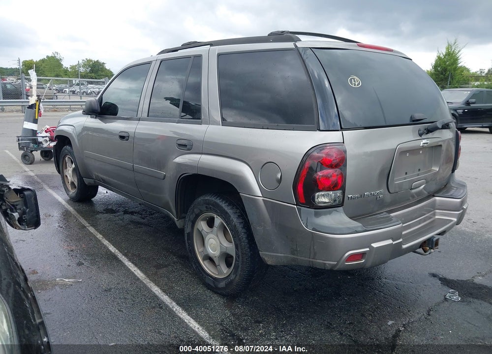 2007 CHEVROLET TRAILBLAZER LS VIN: 1GNDS13SX72233419